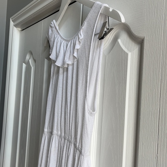 FREE PEOPLE Float Away Asymmetrical Ruffle Tank - Picture 10 of 15